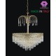 LAMPADARIO 8 LUCI KING COLLEZIONE IMPERO CLASSICO