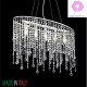 LAMPADARIO 5 LUCI CHIC MARY COLLEZIONE CRISTALLO tipo SWAROWSKI