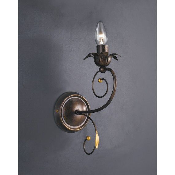 APPLIQUE 1 LUCE "SOFIA" COLLEZIONE CLASSIC