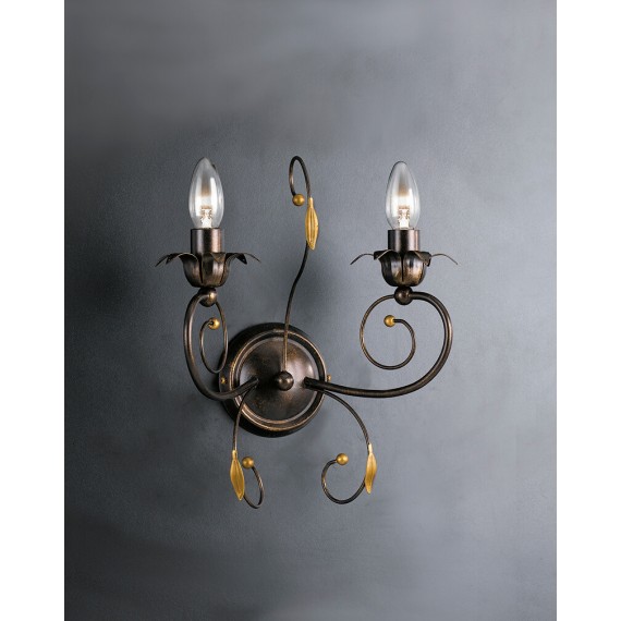 APPLIQUE 2 LUCI "SOFIA" COLLEZIONE CLASSIC