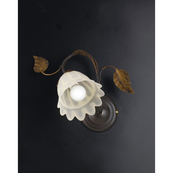 APPLIQUE 1 LUCE "AUTUNNO" COLLEZIONE CLASSIC