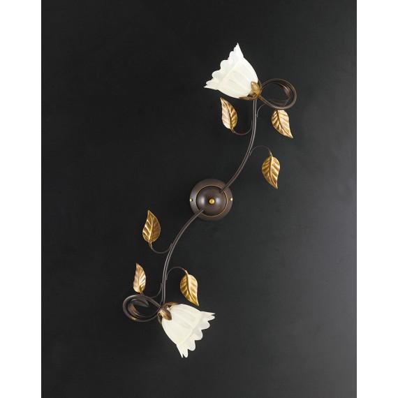 PLAFONIERA 2 LUCI "AUTUNNO"