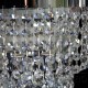 LAMPADA DA SOFFITTO TUTTA IN CRISTALLO 12  LUCI "GRAN SPIRALE" COLLEZIONE SPECIAL