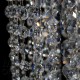 LAMPADA DA SOFFITTO TUTTA IN CRISTALLO 12  LUCI "GRAN SPIRALE" COLLEZIONE SPECIAL