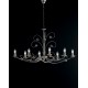 LAMPADARIO 8 LUCI "ARCO" COLLEZIONE MODERNA