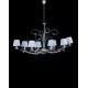 LAMPADARIO 8 LUCI "FULMINE" COLLEZIONE MODERNA