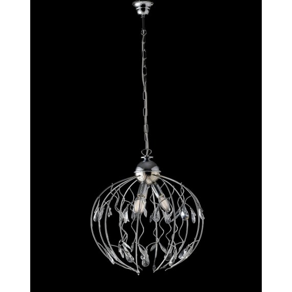 lampadario 3 luci "petalo" collezione moderna