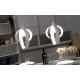 Sospensione lampadario "ONDA" moderna da 30
