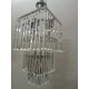 Losanghe 35X35 quadro lampadario