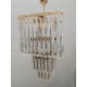 Losanghe 35X35 quadro lampadario