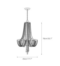 Imperissimo lampadario da 45 cm oro