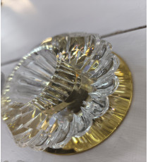 FARETTO LED ORO CRISTALLO MOD. GEMMA