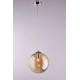 sospensione sfera vetro ball singola 25
