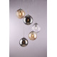 sospensione sfera vetro ball singola 25