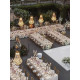 Lampadario realizzato su misura per Wedding e allestimenti