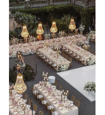 Wedding Planner-Lampadario realizzato su misura per Wedding e allestimenti