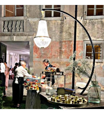 Trespolo per aggancio allestimenti e wedding